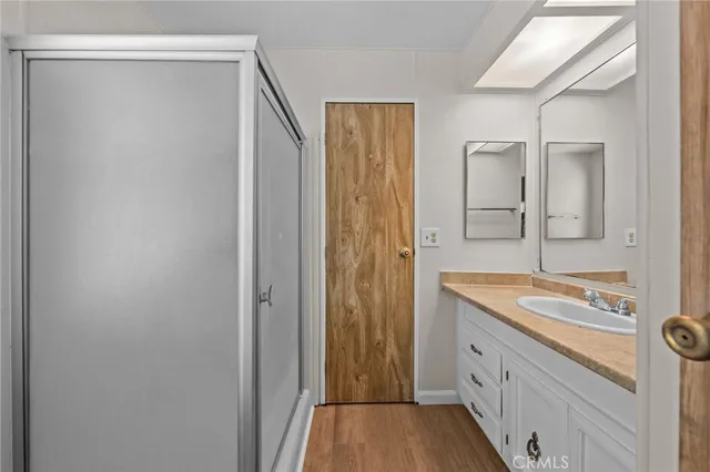 a room with storage and utility