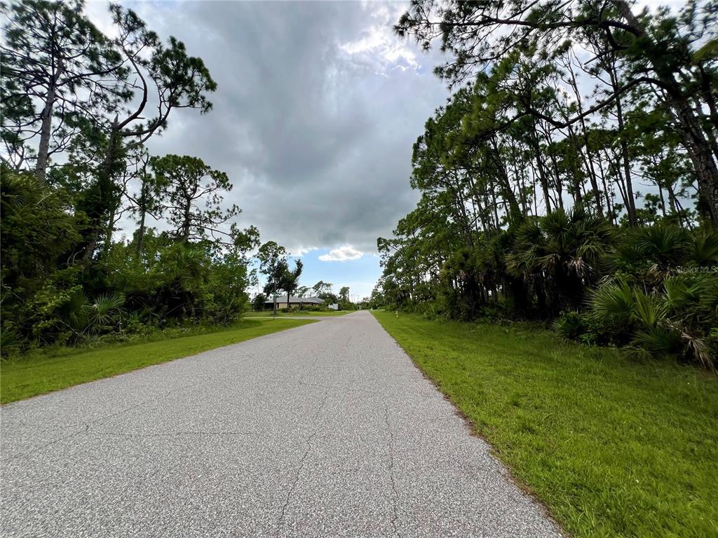 13232 Finkle Avenue Port Charlotte, FL 33981 - Photo 3 of 4 a view of a garden and basketball court