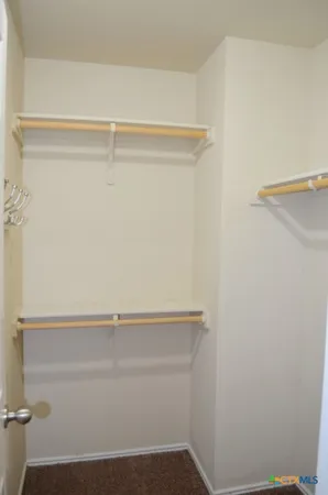 a close up view of racks
