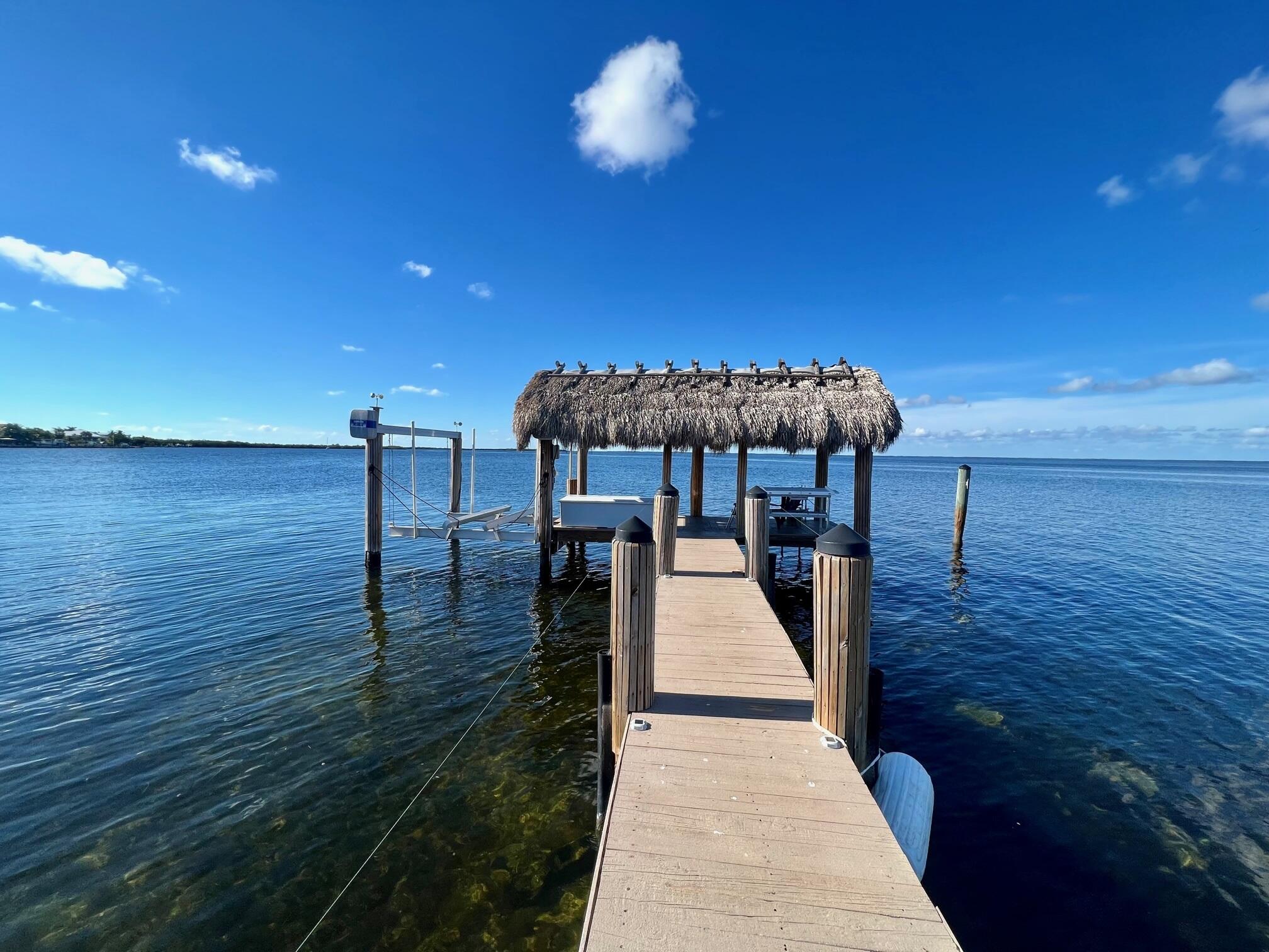 1319 Calder Road Key Largo, FL 33037 - Photo 54 of 78 Chickee view of Bay angle 4