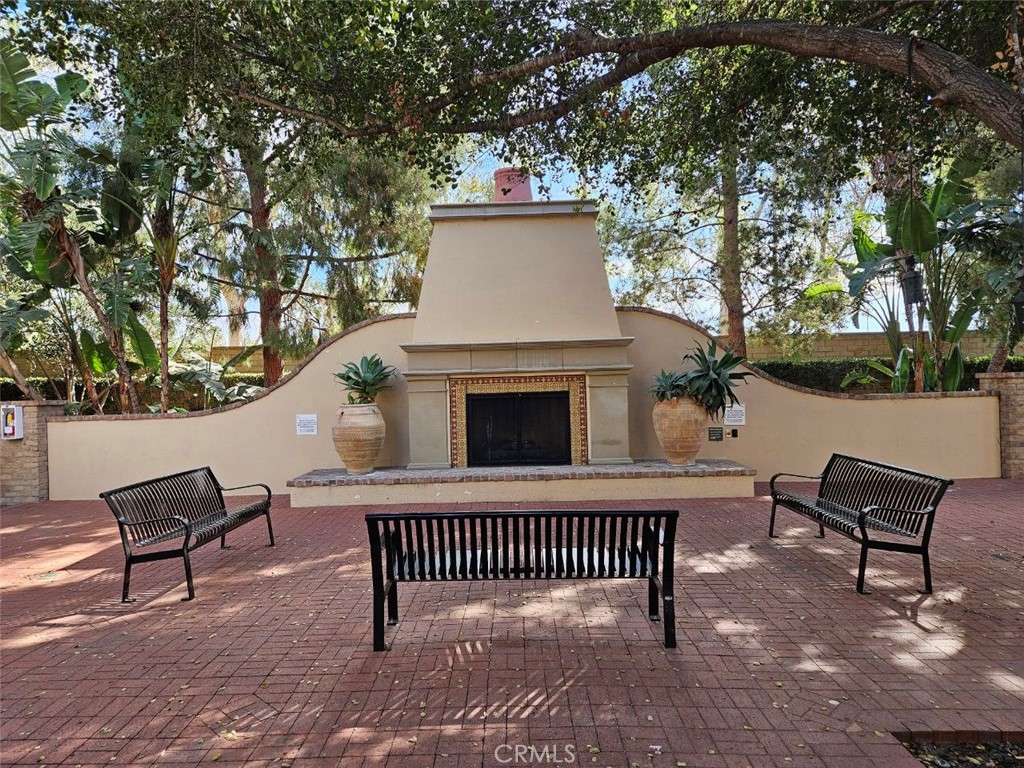 35 Courant Irvine, CA 92618 - Photo 35 of 37 a view of a roof deck with wooden fence and floor