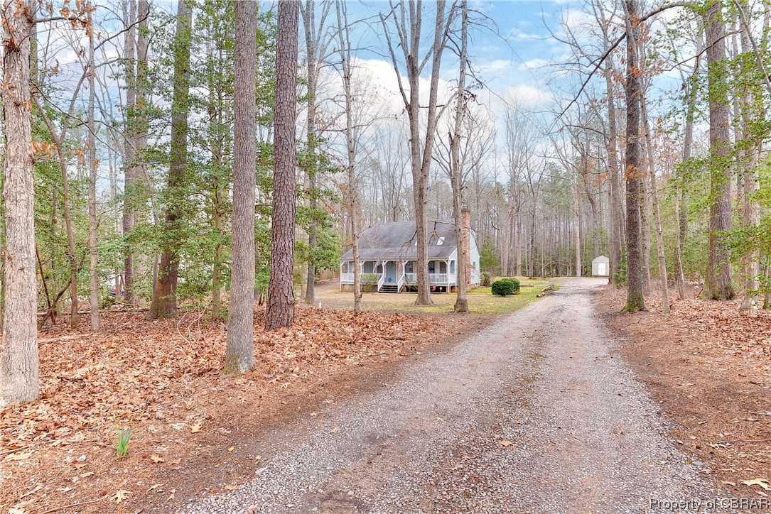 5301 North Courthouse Road Providence Forge, VA 23140 - Photo 26 of 26 a view of a yard with trees