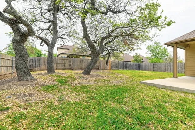 a view of a house with yard and tree s