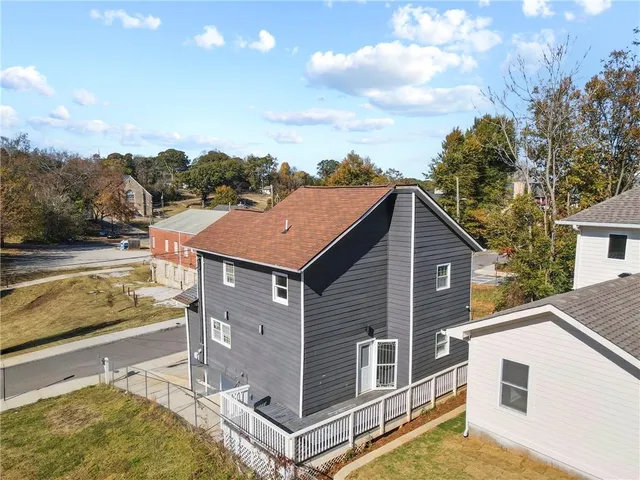 a view of a house with pool