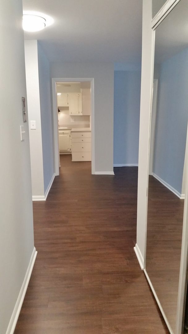 2400 West Talcott Road, Unit 225 Park Ridge, IL 60068 - Photo 22 of 26 a view of a hallway with wooden floor