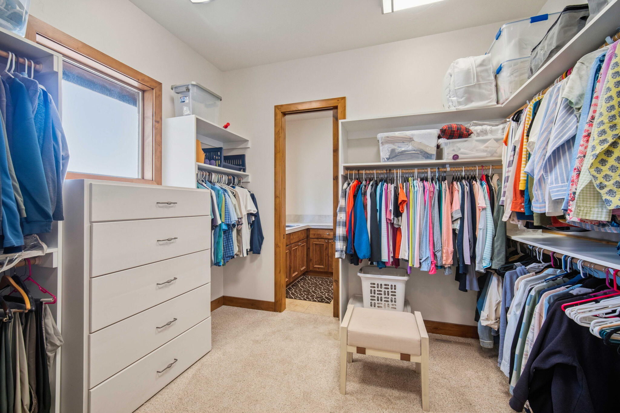 56328 Fireglass Loop Bend, OR 97707 - Photo 29 of 72 Walk in closet in primary bedroom.