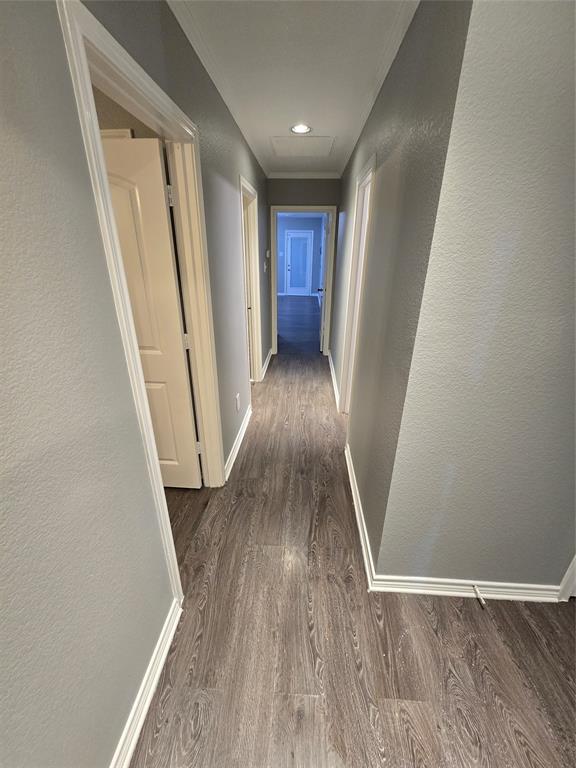 700 White Fields Way Arlington, TX 76002 - Photo 17 of 31 wooden floor in an empty room with a fireplace