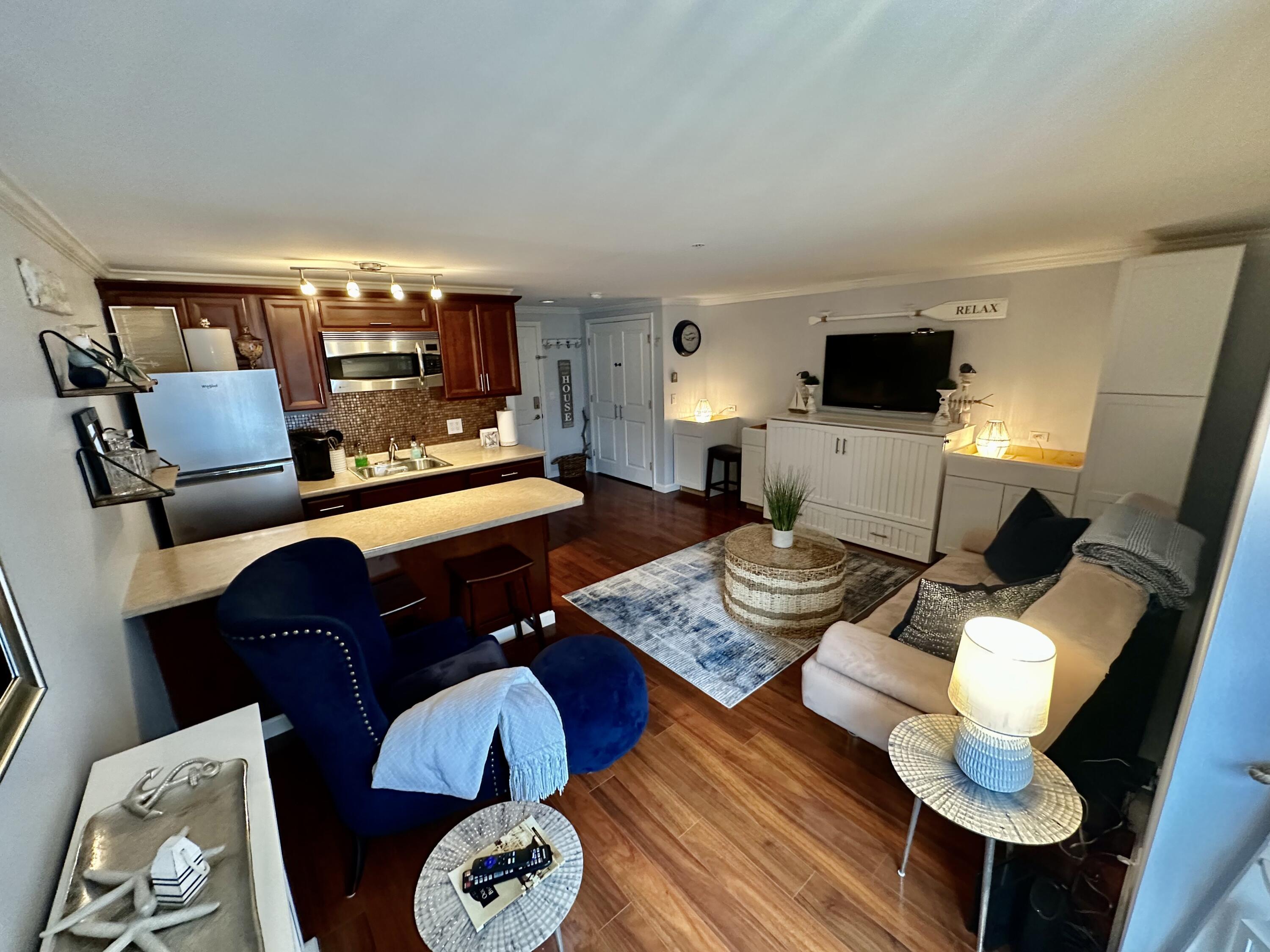 298 Main Street, Unit 205 Ogunquit, ME 03907 - Photo 5 of 16 Living Area 298 Main Street #205