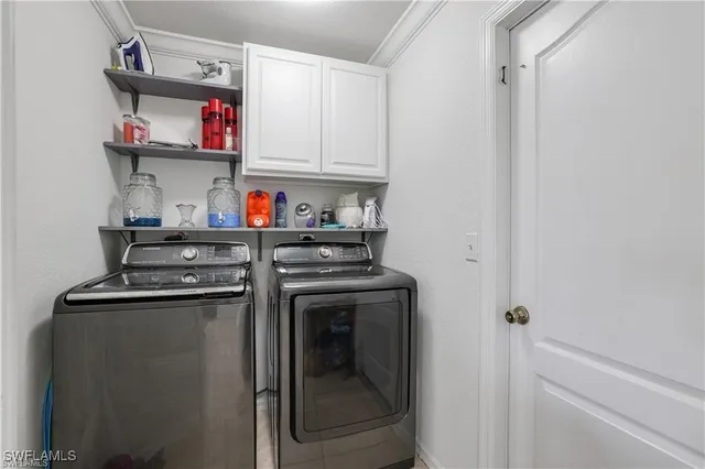 a view of storage and utility room