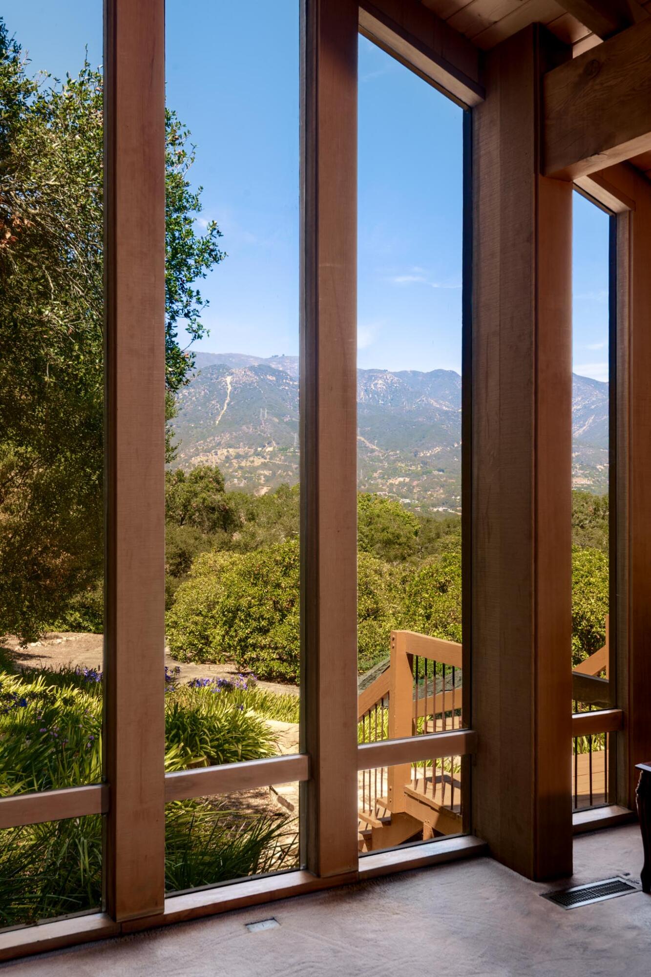 1303 Las Alturas Road Santa Barbara, CA 93103 - Photo 8 of 28 Living Room Mountain View