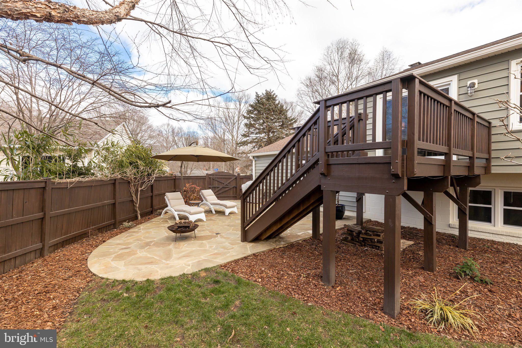 7770 Turlock Road Springfield, VA 22153 - Photo 50 of 53 Flagstone Patio and Yard