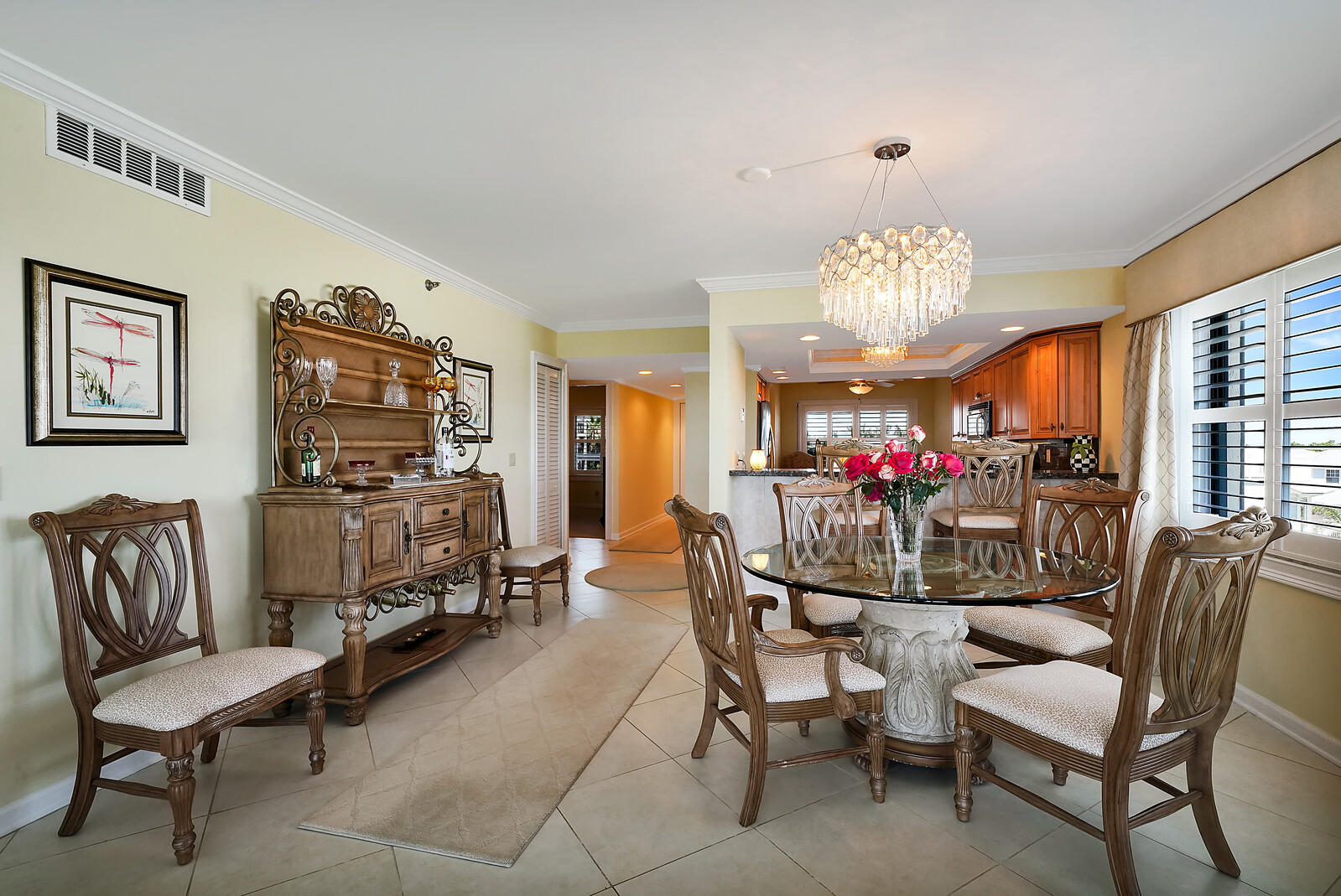 1055 Ocean Drive, Unit 401 Juno Beach, FL 33408 - Photo 13 of 31 Dining area