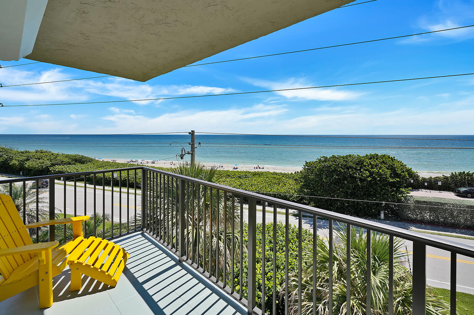 1055 Ocean Drive, Unit 401 Juno Beach, FL 33408 - Photo 19 of 31 Balcony view of ocean
