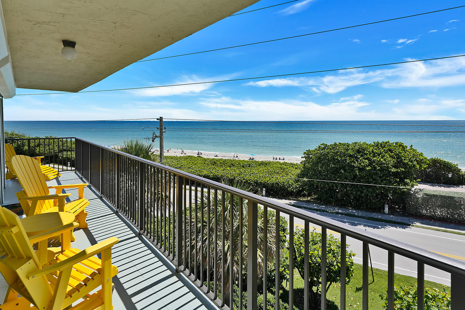 1055 Ocean Drive, Unit 401 Juno Beach, FL 33408 - Photo 20 of 31 Balcony view of ocean