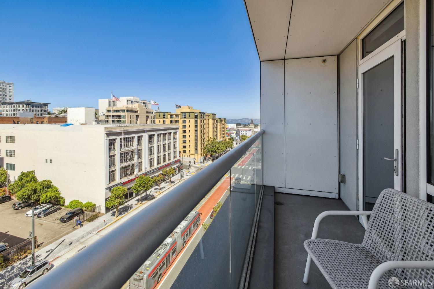 1788 Clay Street, Unit 807 San Francisco, CA 94109 - Photo 22 of 28 a view of balcony with furniture