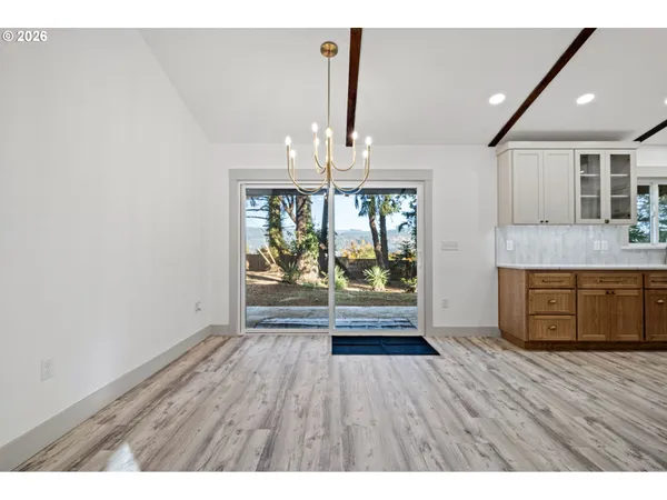a view interior of a house and wooden floor