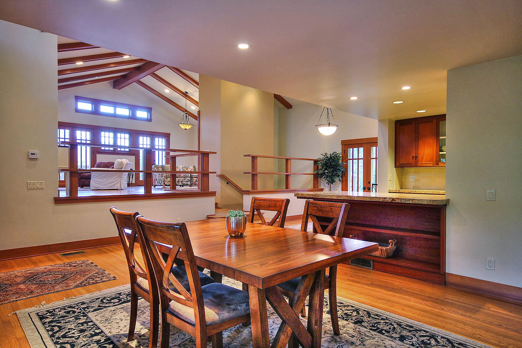 1836 Hillcrest Road Santa Barbara, CA 93103 - Photo 15 of 35 Dining to kitchen