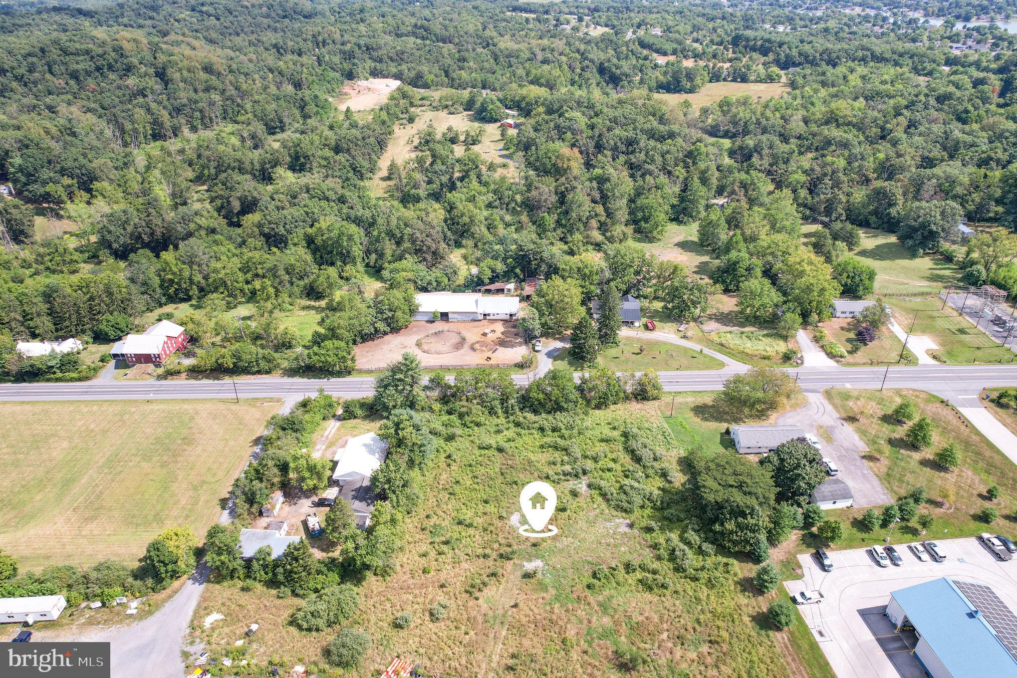 1685 Baltimore Pike Gettysburg, PA 17325 - Photo 2 of 5 an aerial view of residential houses with outdoor space