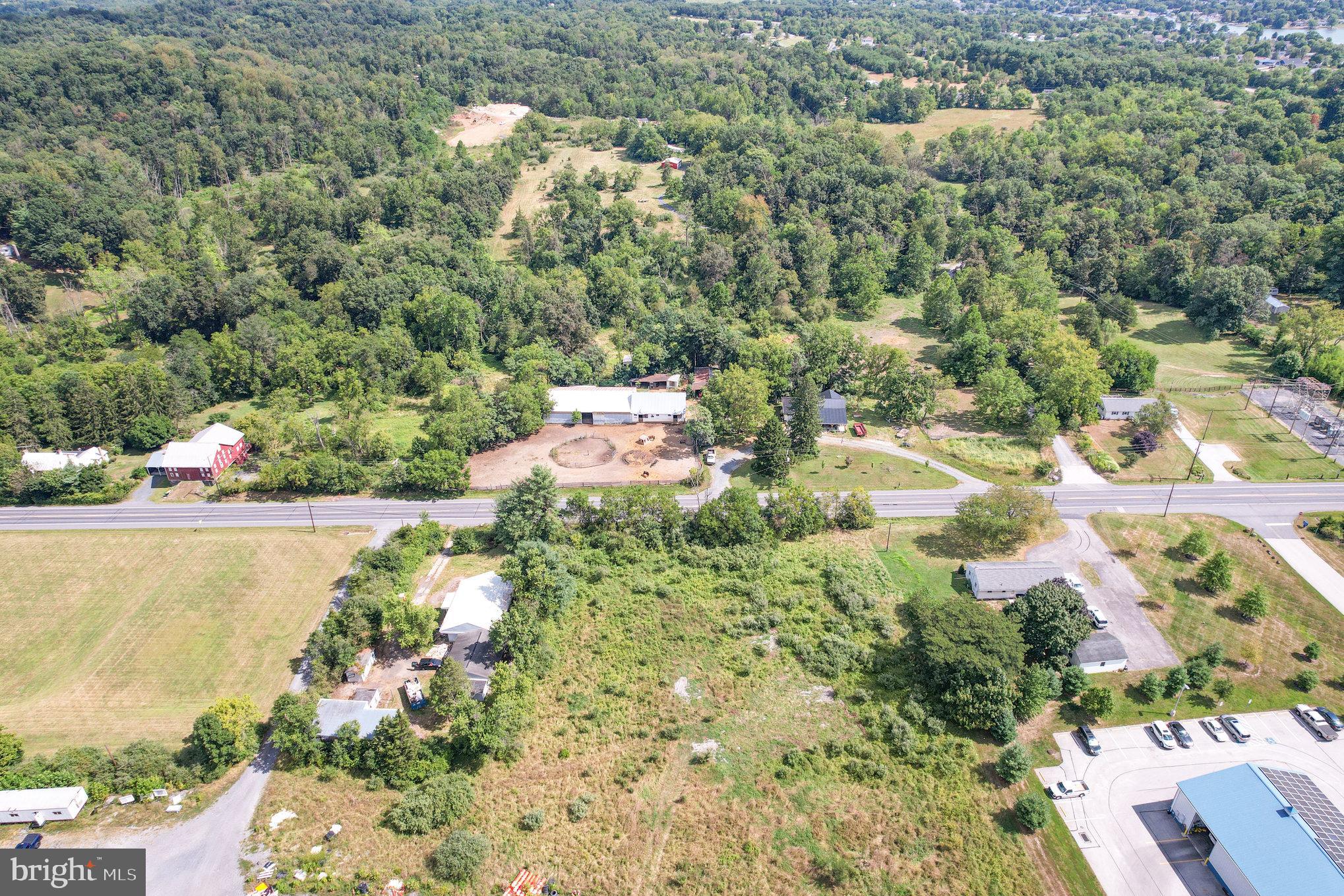 1685 Baltimore Pike Gettysburg, PA 17325 - Photo 5 of 5 an aerial view of residential house with outdoor space and swimming pool