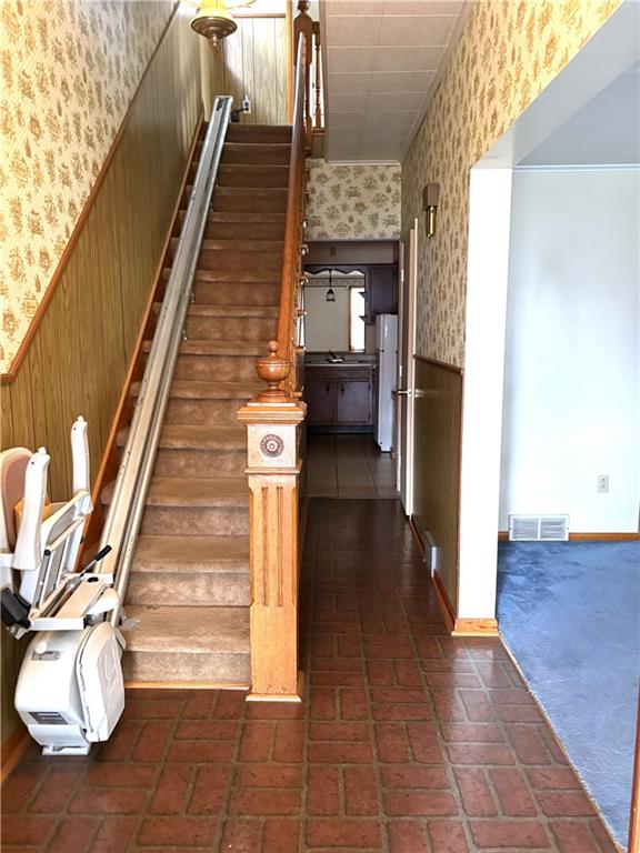 1920 Ridge Avenue New Kensington, PA 15068 - Photo 4 of 19 a view of entryway and hall with wooden floor