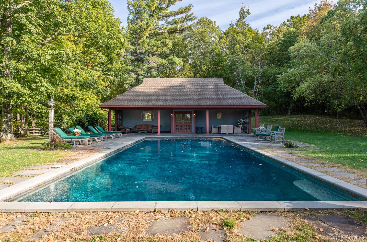 926 Turkey Hill Road Red Hook, NY 12571 - Photo 42 of 50 swimming pool view with a seating space