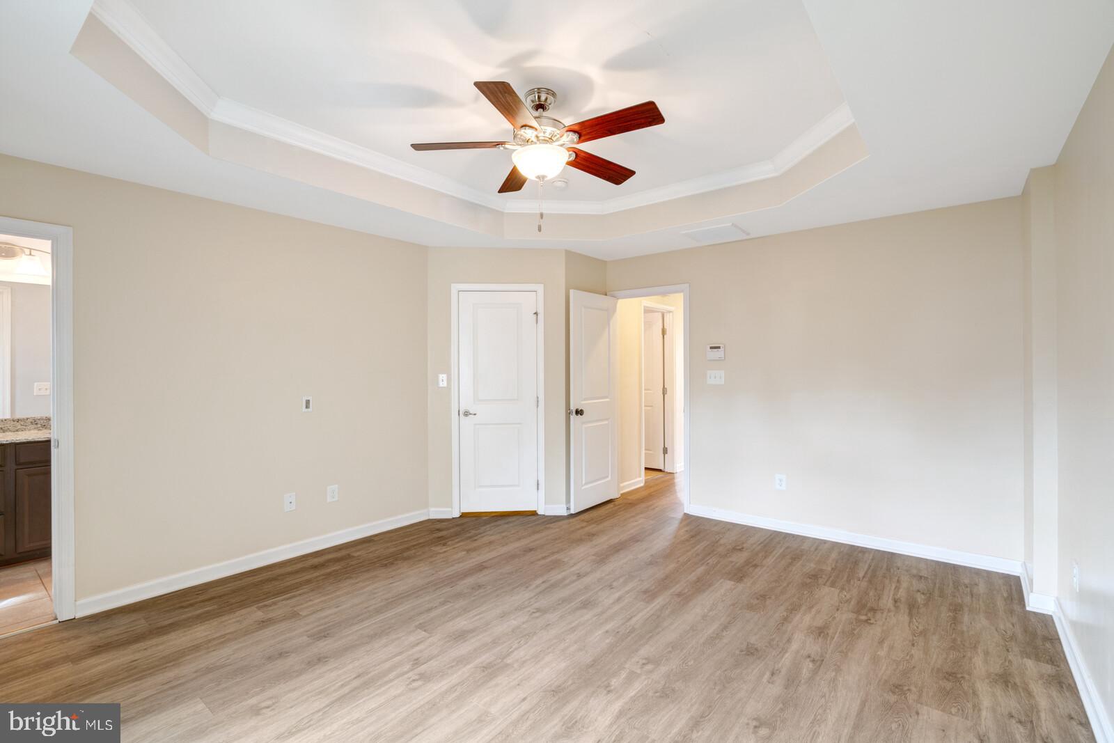 200 Brenton Road Fredericksburg, VA 22405 - Photo 23 of 33 Tray ceiling & Ceiling Fan in Primary BR
