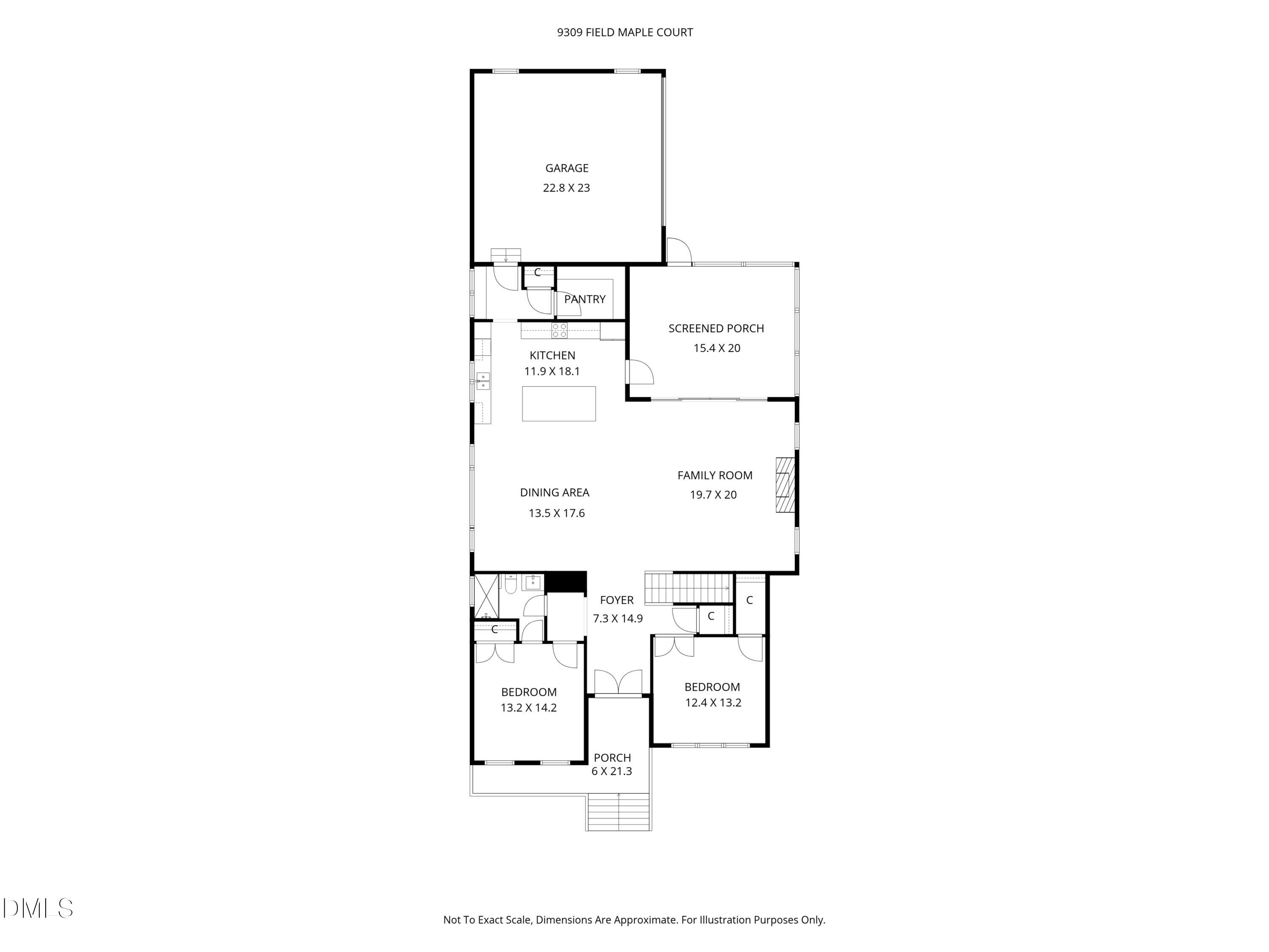 9309 Field Maple Court Raleigh, NC 27613 - Photo 45 of 46 9309 Field Maple Floor1