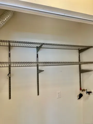 a close view of a vanity in the kitchen