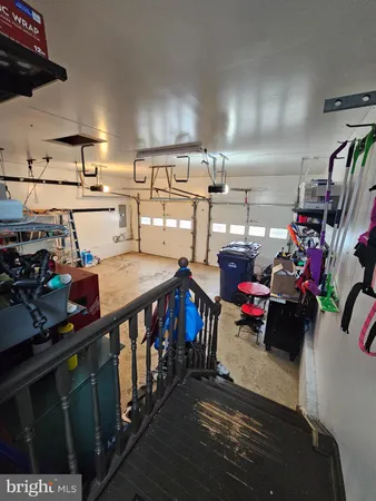 a view of a storage in a room