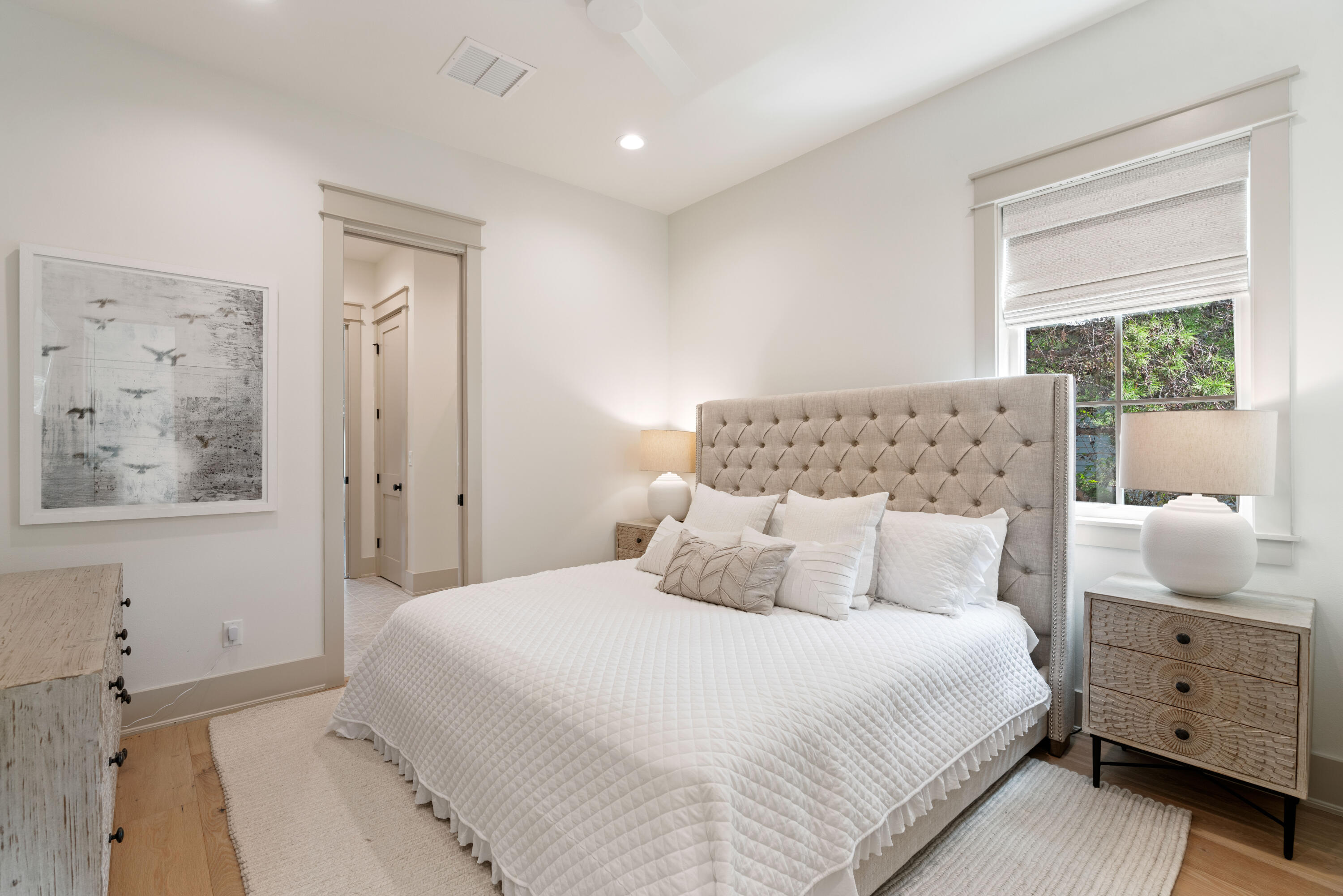 275 Clareon Dr Inlet Beach Inlet Beach, FL 32461 - Photo 49 of 76 a bedroom with a bed and window