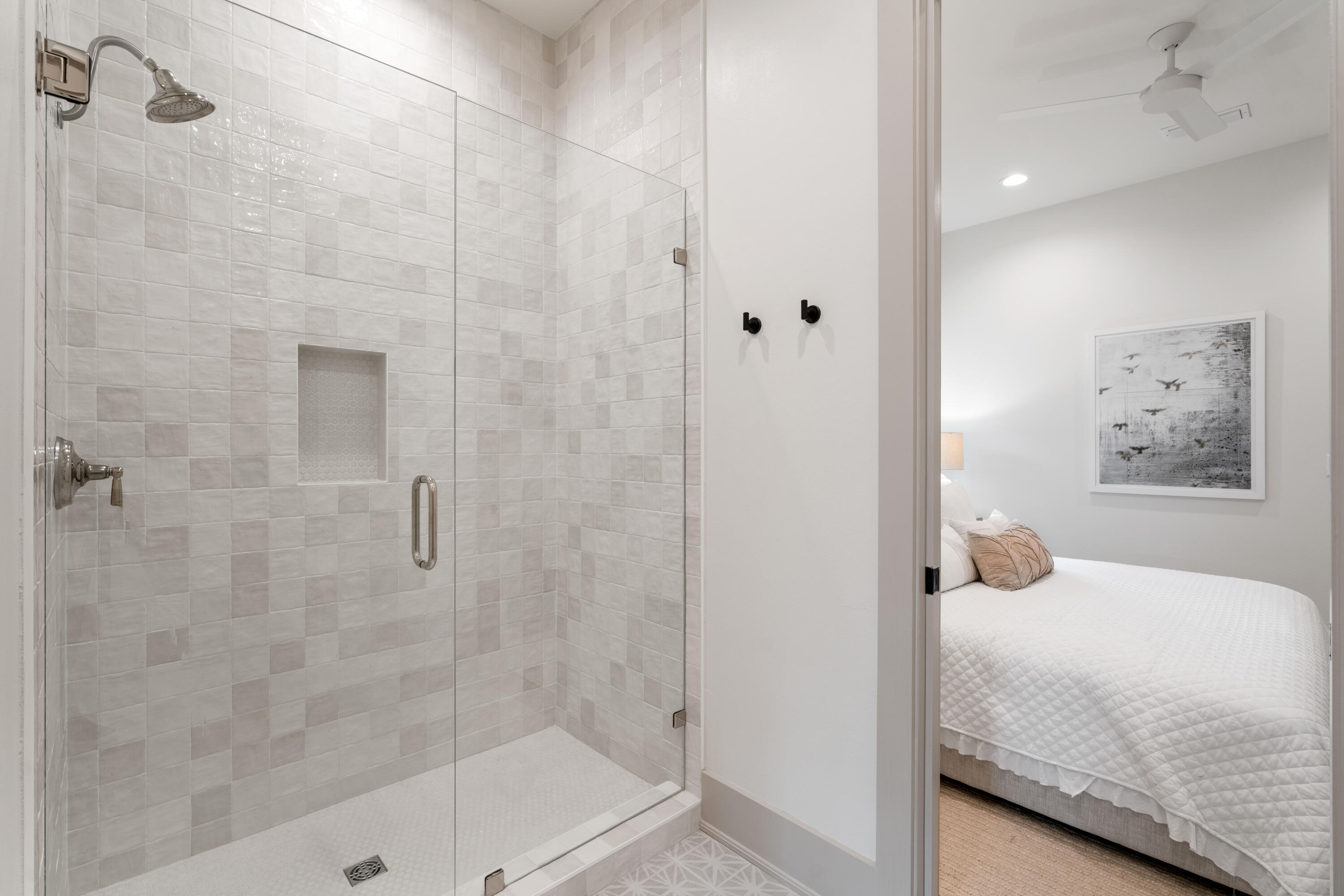 275 Clareon Dr Inlet Beach Inlet Beach, FL 32461 - Photo 52 of 76 a bedroom with a bed and a shower