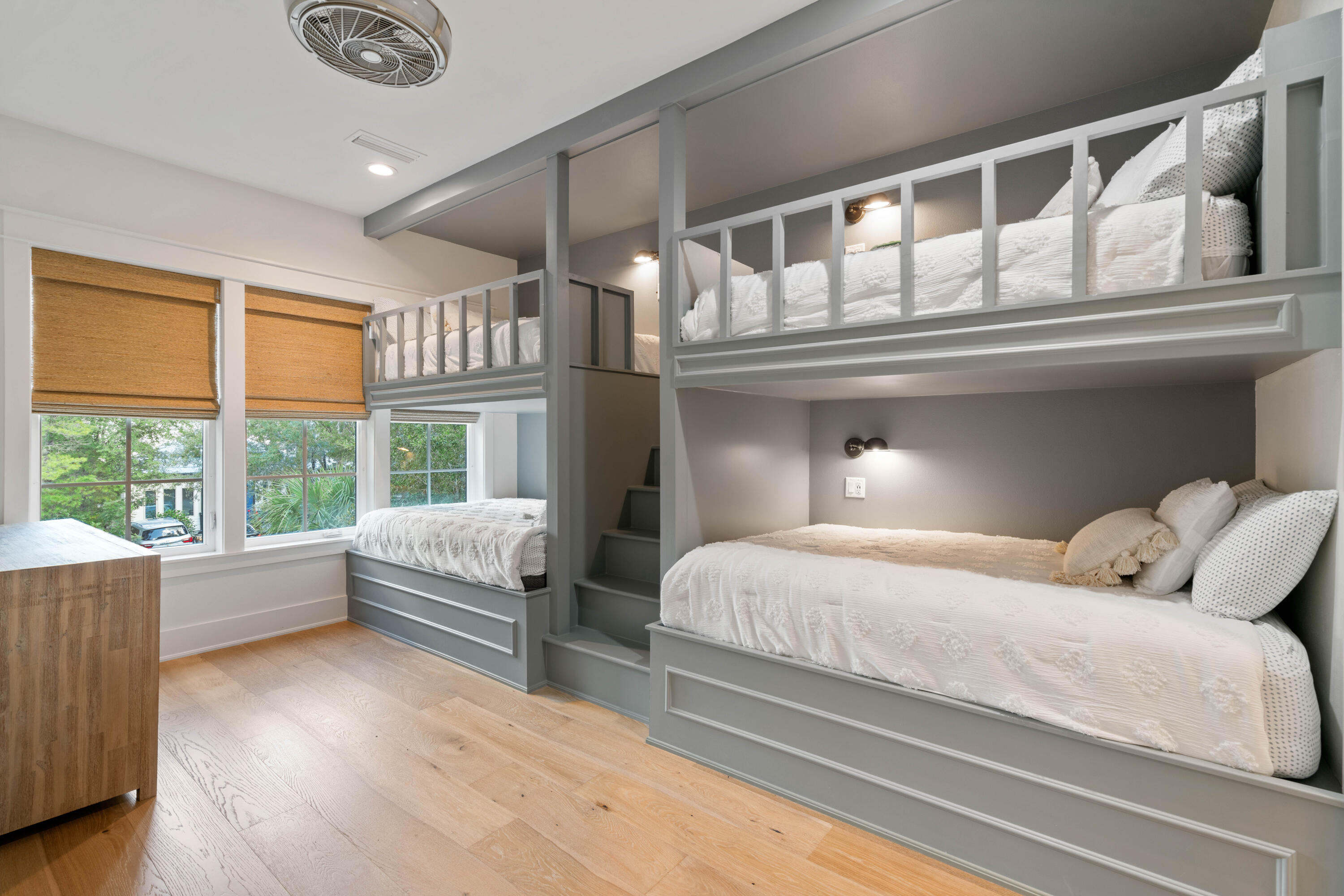 275 Clareon Dr Inlet Beach Inlet Beach, FL 32461 - Photo 56 of 76 a bedroom with a large bed and a large window