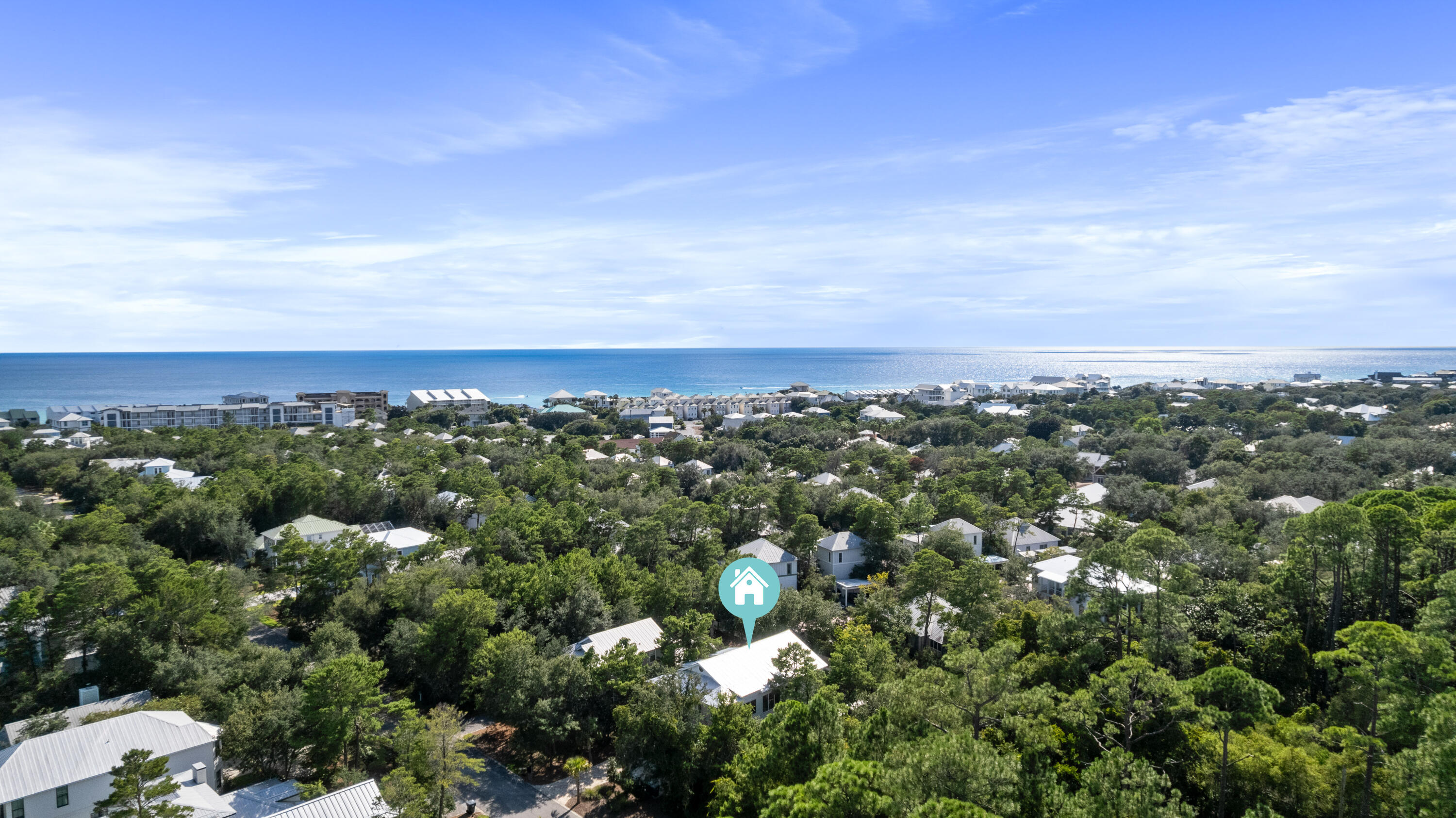 275 Clareon Dr Inlet Beach Inlet Beach, FL 32461 - Photo 72 of 76 Aerial to Beach