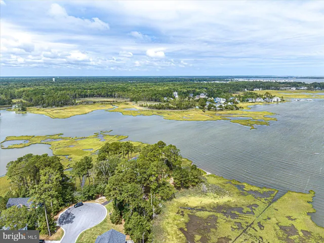 a view of an ocean and beach