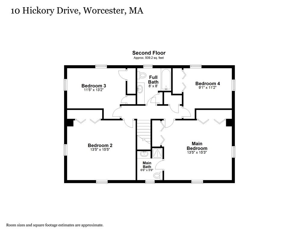 10 Hickory Drive Worcester, MA 01609 - Photo 33 of 34 a picture of a wall with a white wall and a white wall
