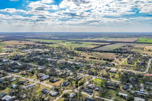 a view of a sky from a city