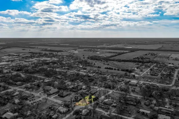 a view of city and ocean