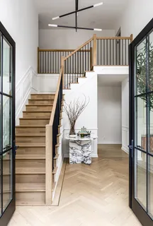 a view of entryway and hall