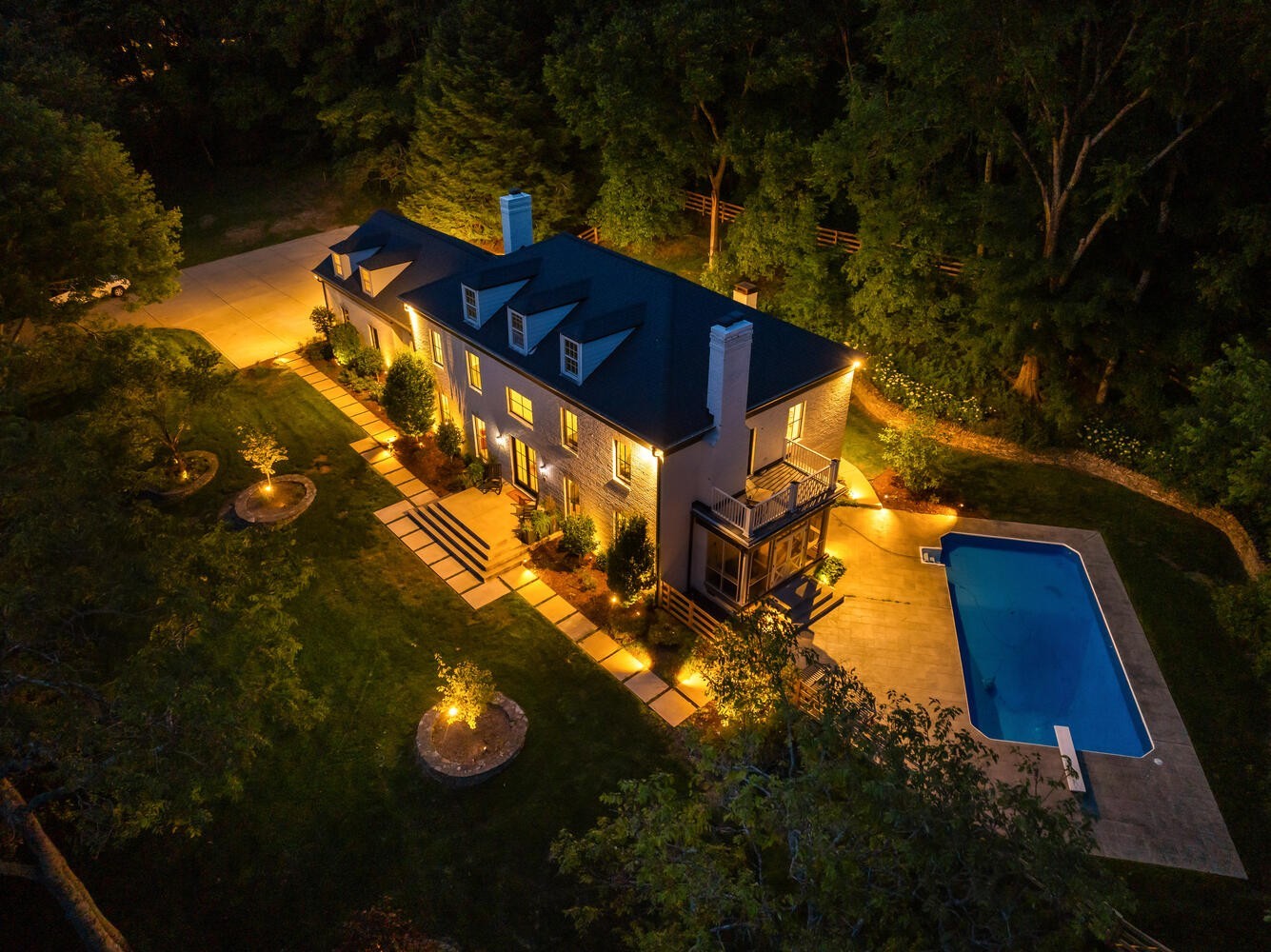 1005 Scramblers Knob Franklin, TN 37069 - Photo 37 of 41 a view of an house backyard