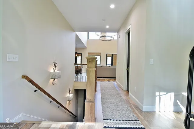 a front view of a house with garage