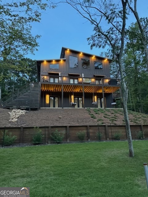 299 Coldivees Road Hamilton, GA 31811 - Photo 43 of 46 a front view of a house with a yard