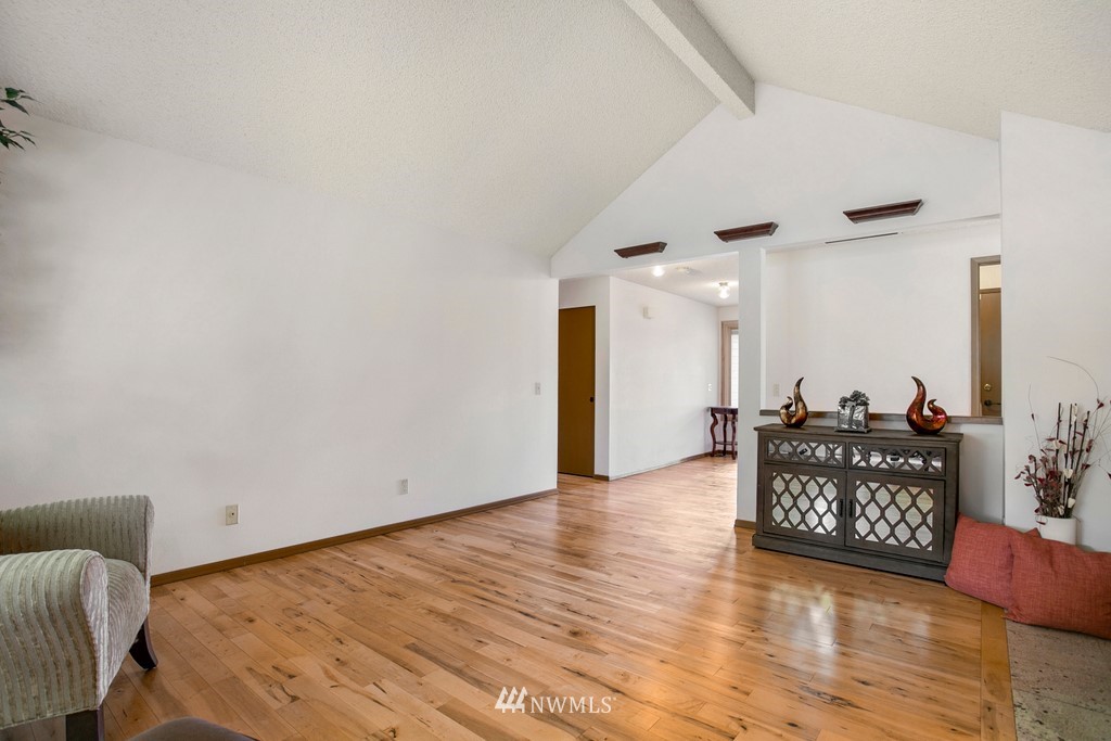 121 Union Court Northeast Renton, WA 98059 - Photo 5 of 21 a view of workspace with wooden floor