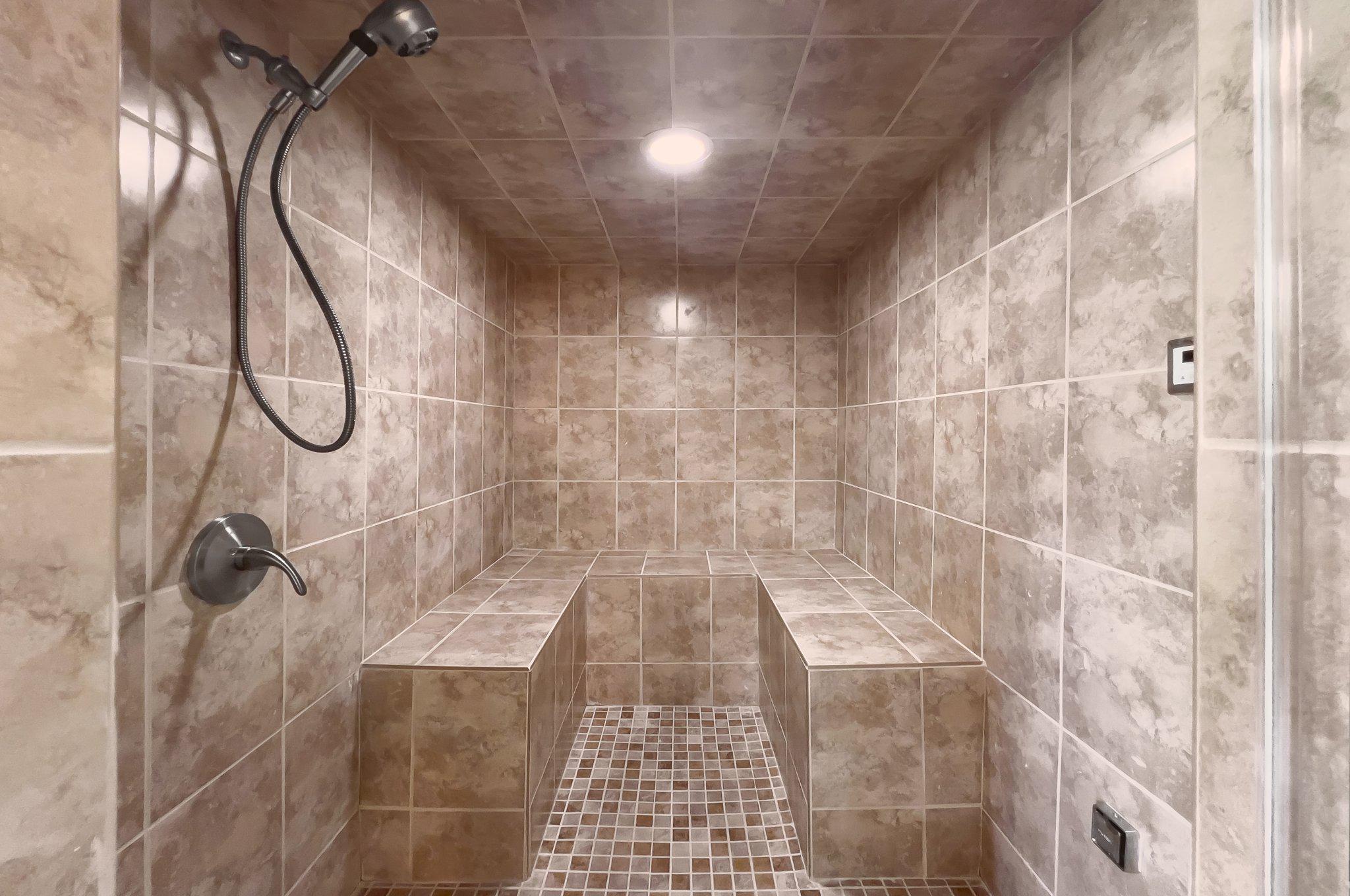 8406 New Cut Road Severn, MD 21144 - Photo 45 of 70 Steam shower room off of lower-level rec. room