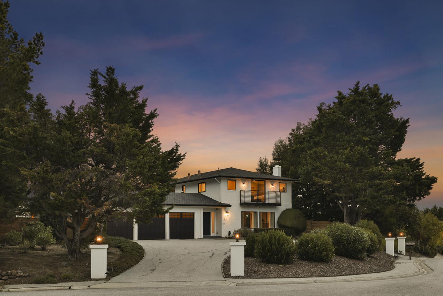 20 Tea Tree Court Hillsborough, CA 94010 - Photo 2 of 100 a front view of a house with a yard