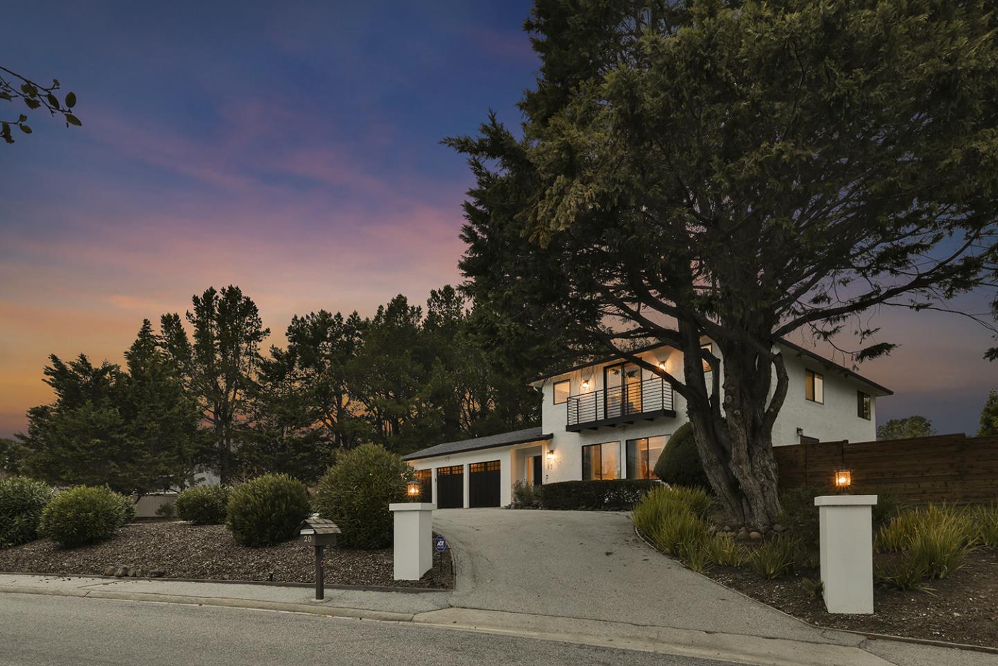 20 Tea Tree Court Hillsborough, CA 94010 - Photo 6 of 100 a front view of a house with a yard