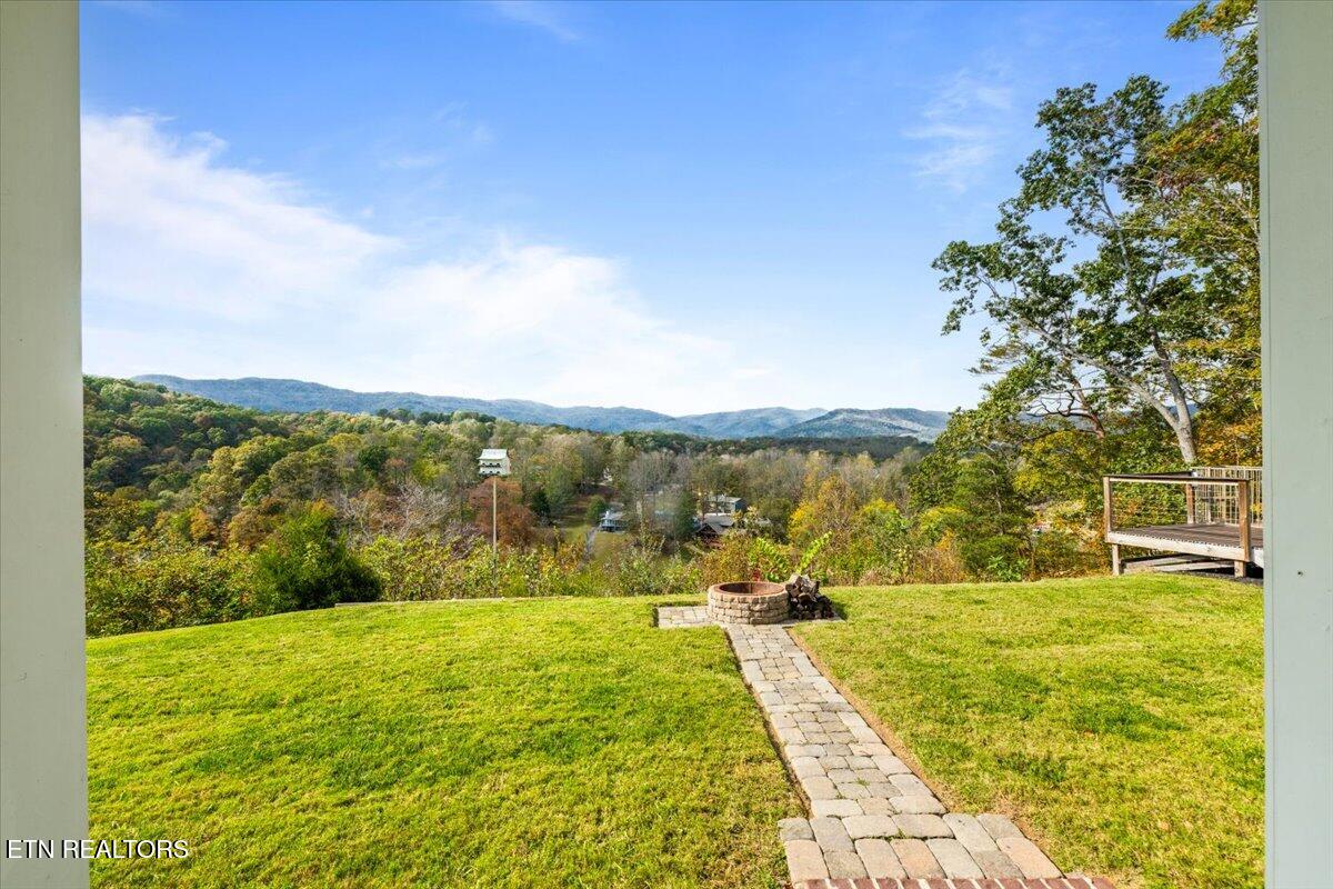 262 Bluff Trace Jacksboro, TN 37757 - Photo 47 of 50 Firepit with gorgeous views