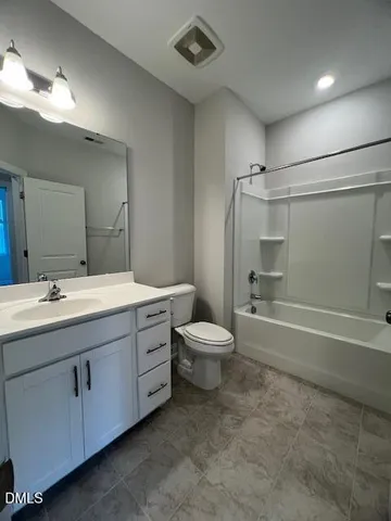 a view of a yard with an outdoor space