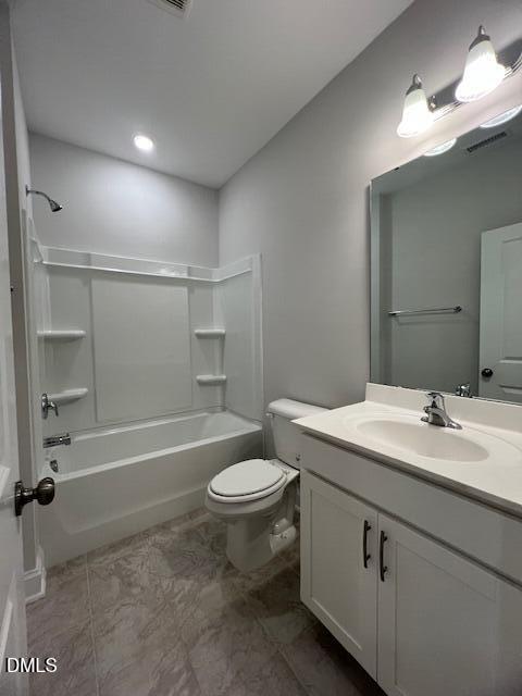 2819 Macbeth Lane Apex, NC 27502 - Photo 58 of 62 a bathroom with a sink a toilet and shower