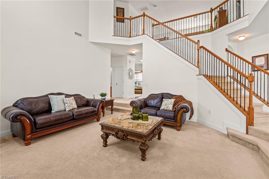 3532 Sagedale Court High Point, NC 27265 - Photo 16 of 41 The staircase itself is a work of art!