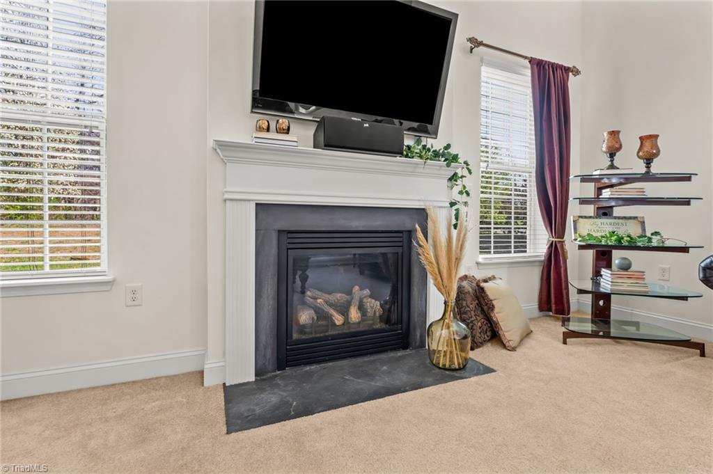 3532 Sagedale Court High Point, NC 27265 - Photo 17 of 41 Cozy up by the fireplace on cooler evenings!